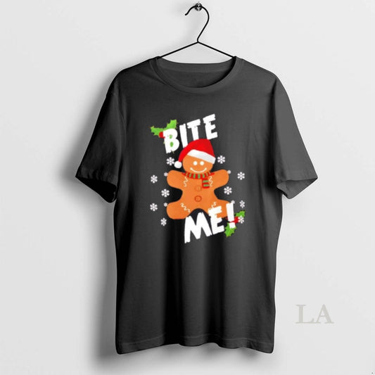 Original Bite Me Gingerbread Christmas Cookie