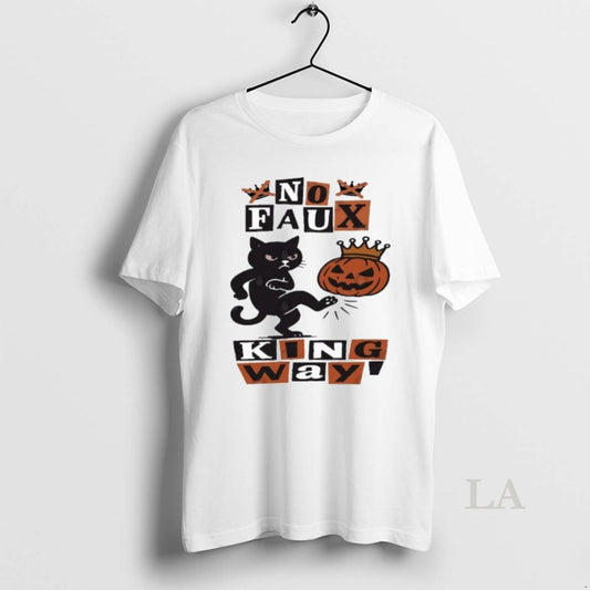 Original Black Cat Halloween No Kings Protest