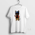 Original Black Cat Hiphop With Hat La Dodgers