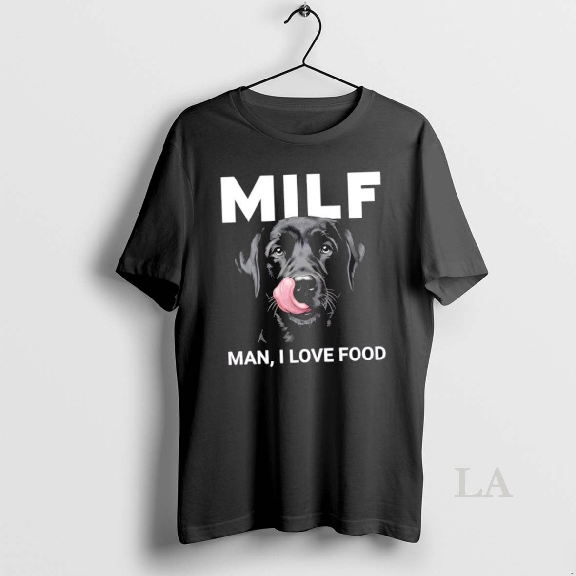 Original Black Labrador Milf Man I Love Food