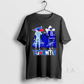 Original Blue Jays Fernandez And Maple Leafs Sundin Fist Bump Toronto Skyline