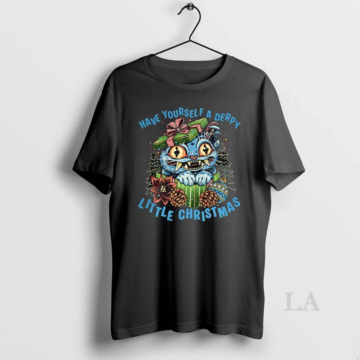 Original Blue Tiger Have Yourself A Derpy Little Christmas