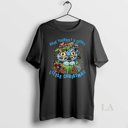 Original Blue Tiger Have Yourself A Derpy Little Christmas