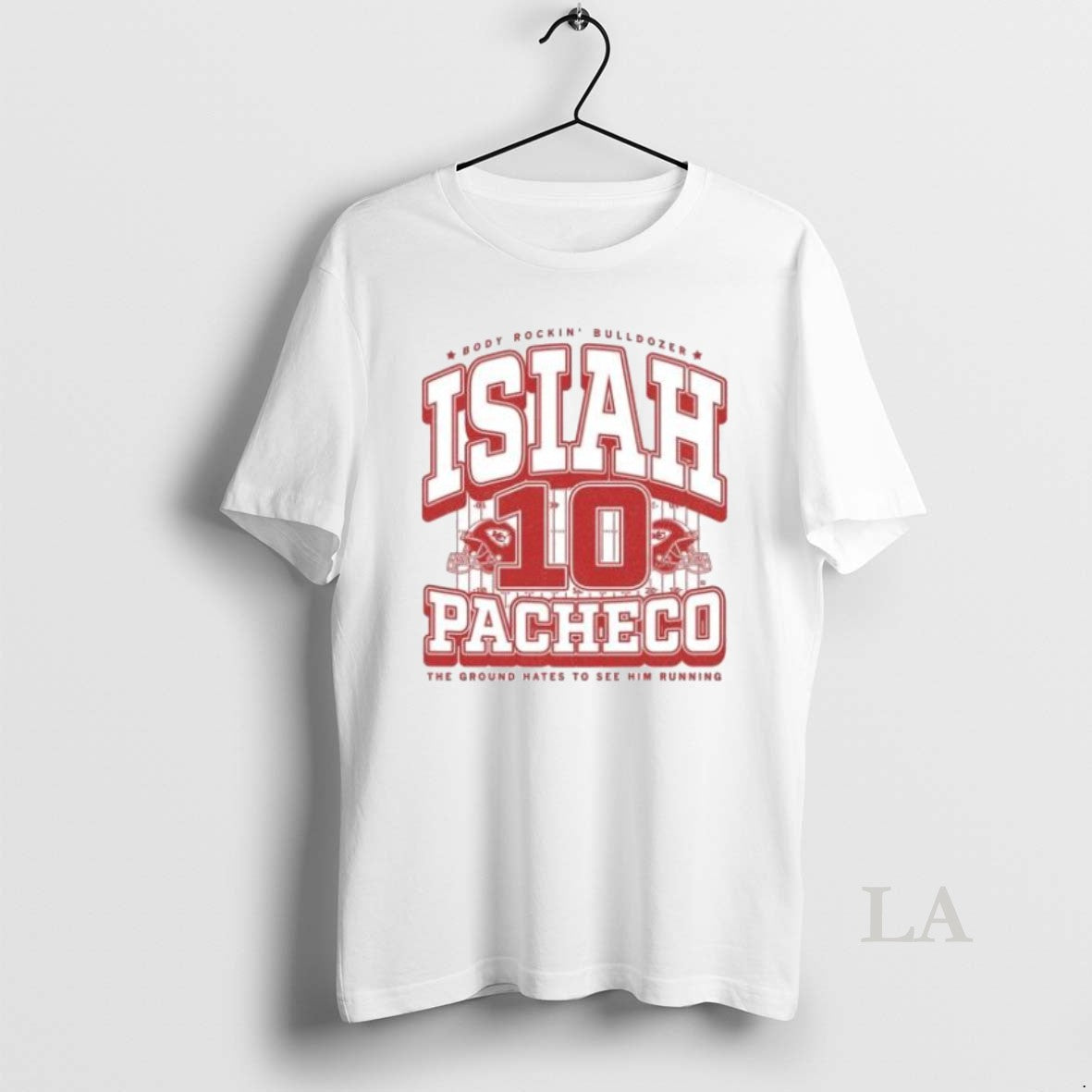 Original Body Rockin Bulldozer Isiah Pacheco 10 The Ground Hates To See Him Running