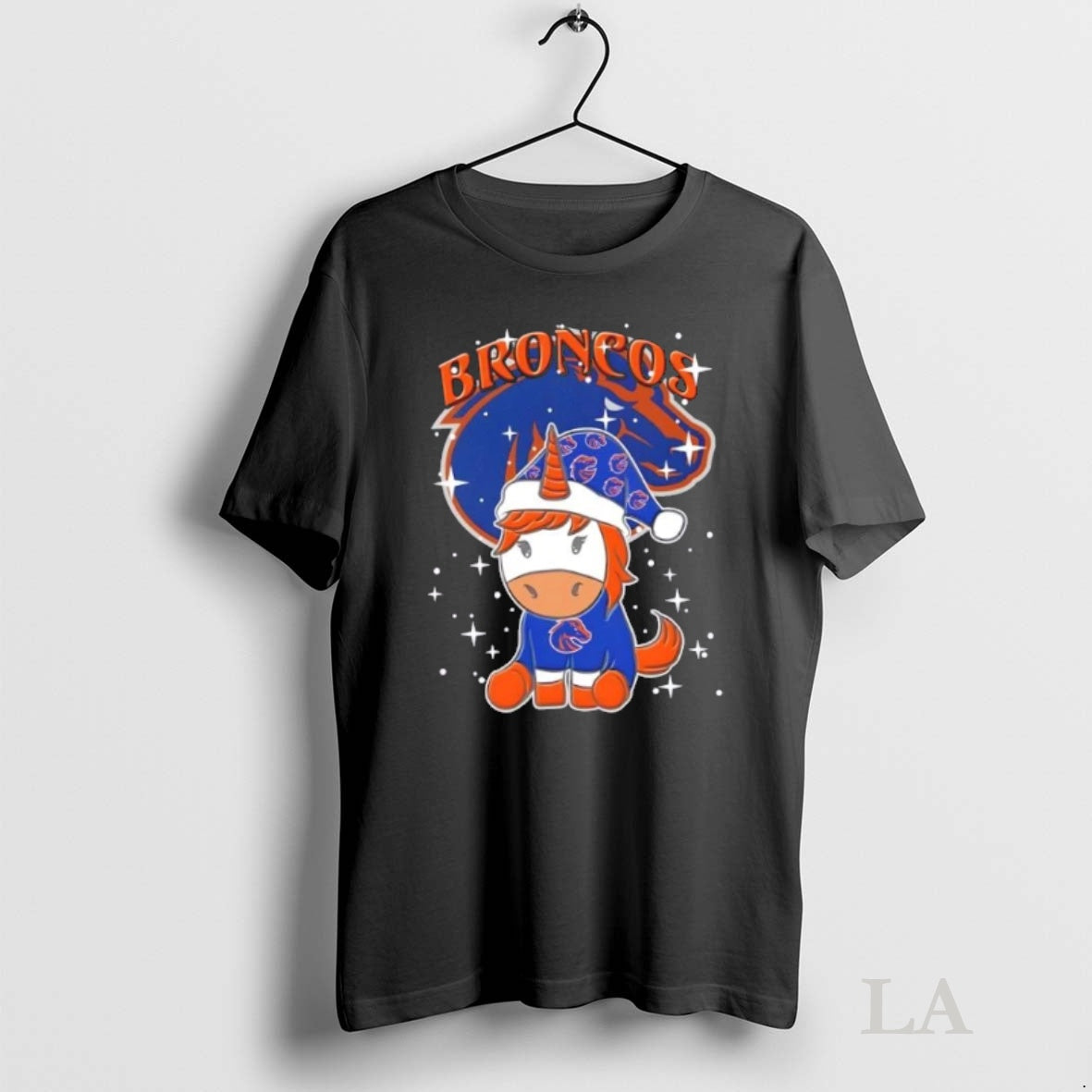 Original Boise State Broncos Football X Unicorn Merry Christmas