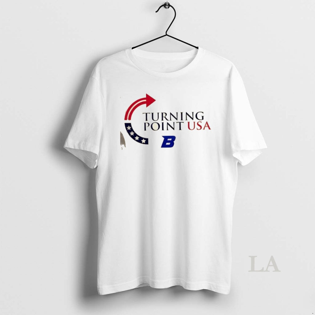 Original Boise State University X Turning Point Usa Charlie Kirk 2 Sided