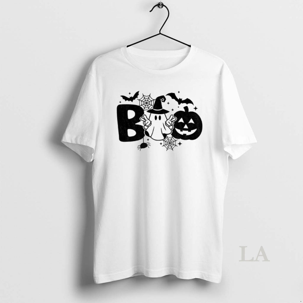 Original Boo Halloween Ghost Pumpkin Spider Spooky Season