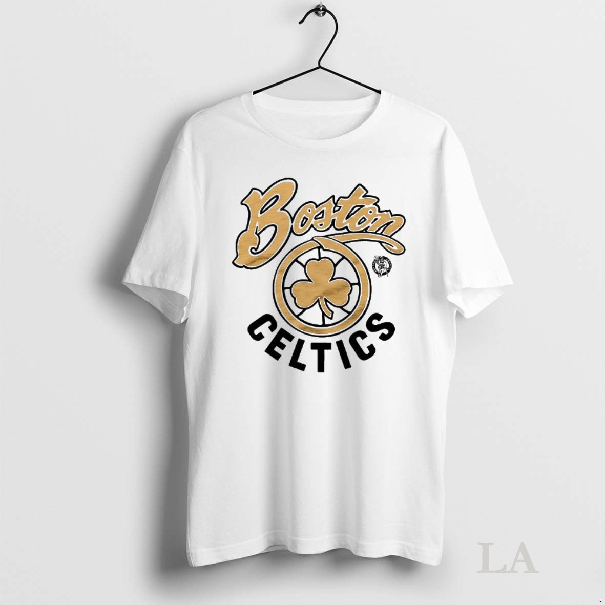 Original Boston Celtics Basketball 2025 Clover Logo