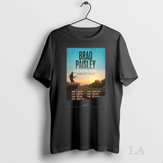 Original Brad Paisley The Truck Still Works World Tour 2026 Tee Sweater