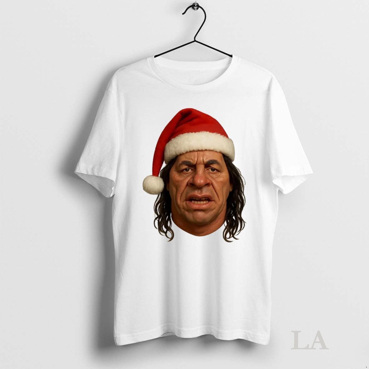 Original Bret Hart Spitting Caricature Christmas