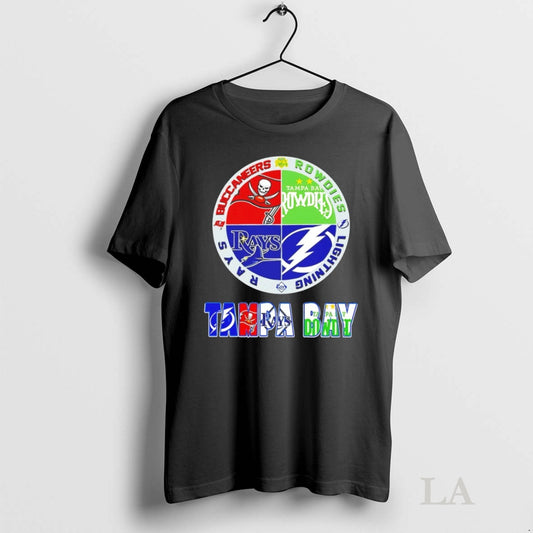 Original Buccaneers Rowdies Rays Lightning Tampa Bay Team Sport Logo Tee Sweater