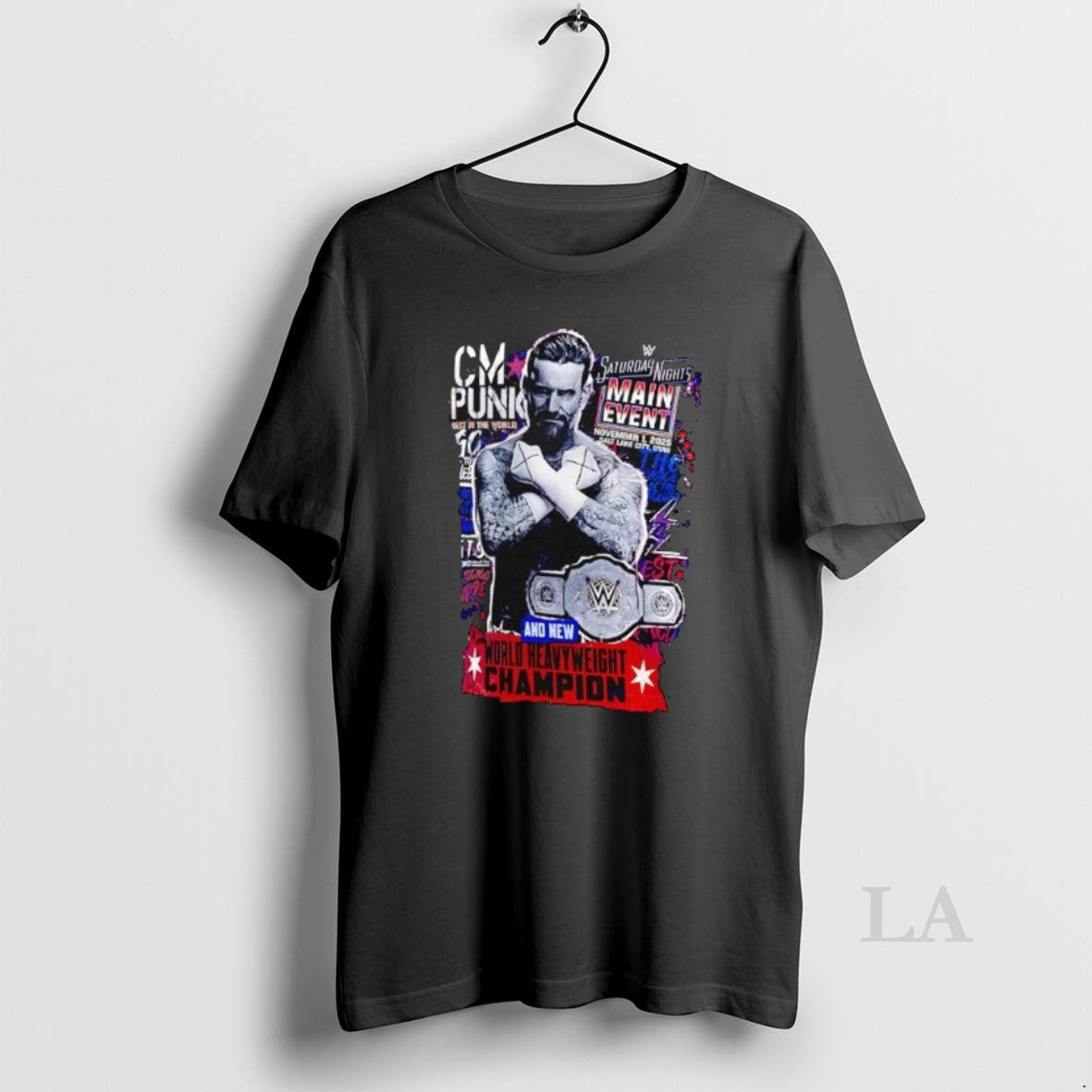 Original Cm Punk Saturday Nights Main Event Winner Graphic