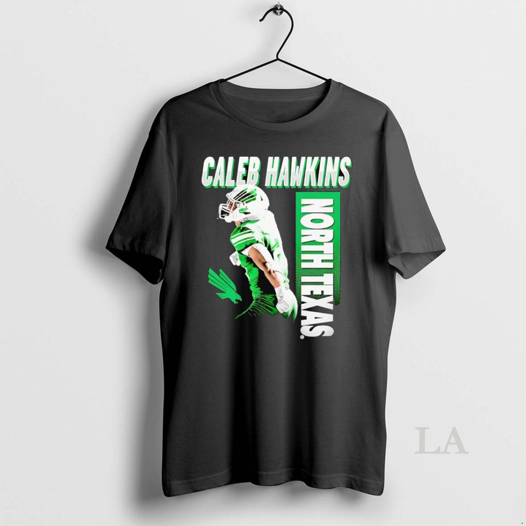 Original Caleb Hawkins Illustrated North Texas Mean Green