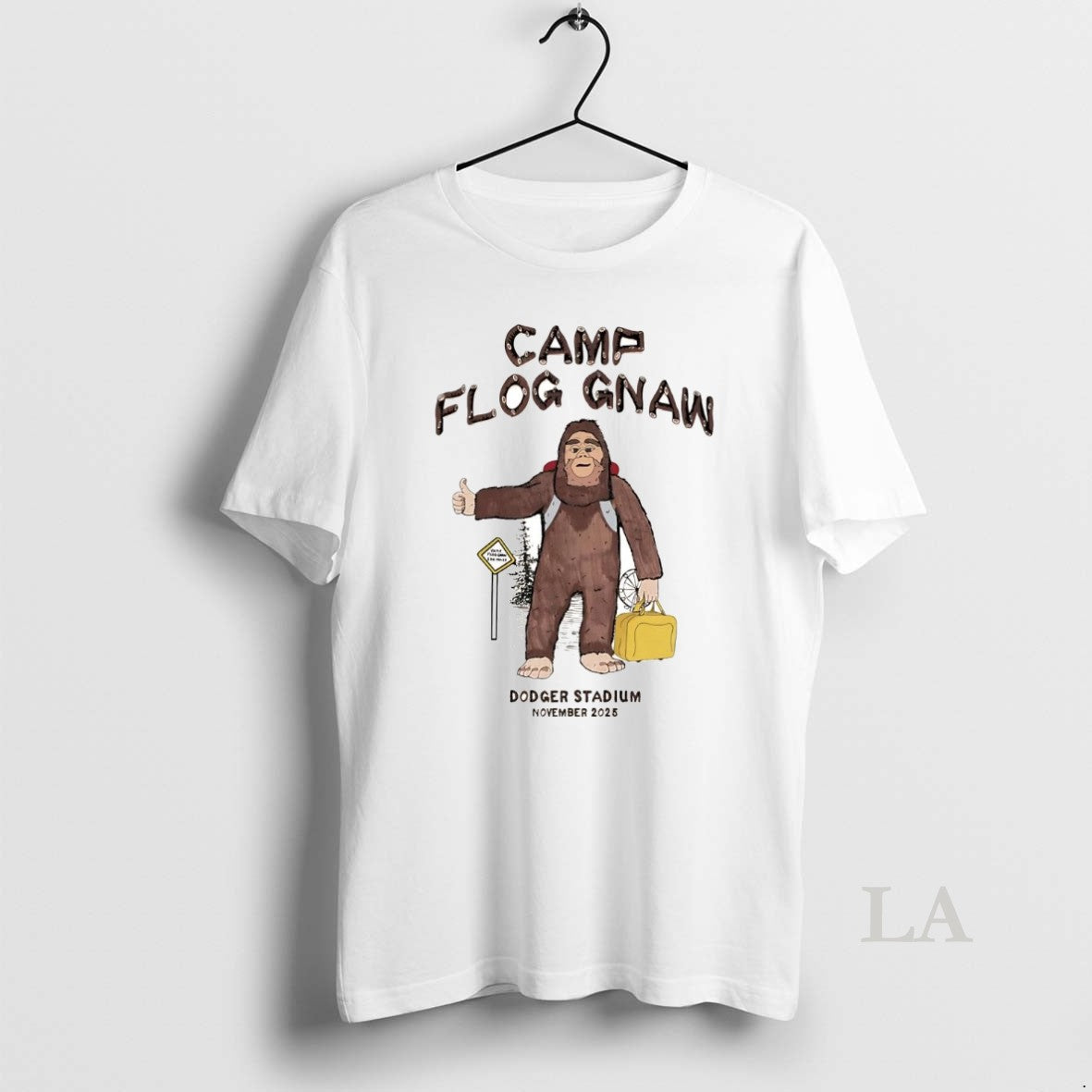 Original Camp Flog Gnaw Sasquatch Dodger Stadium