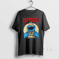 Original Captured Cookie Monster Mugshot Vintage