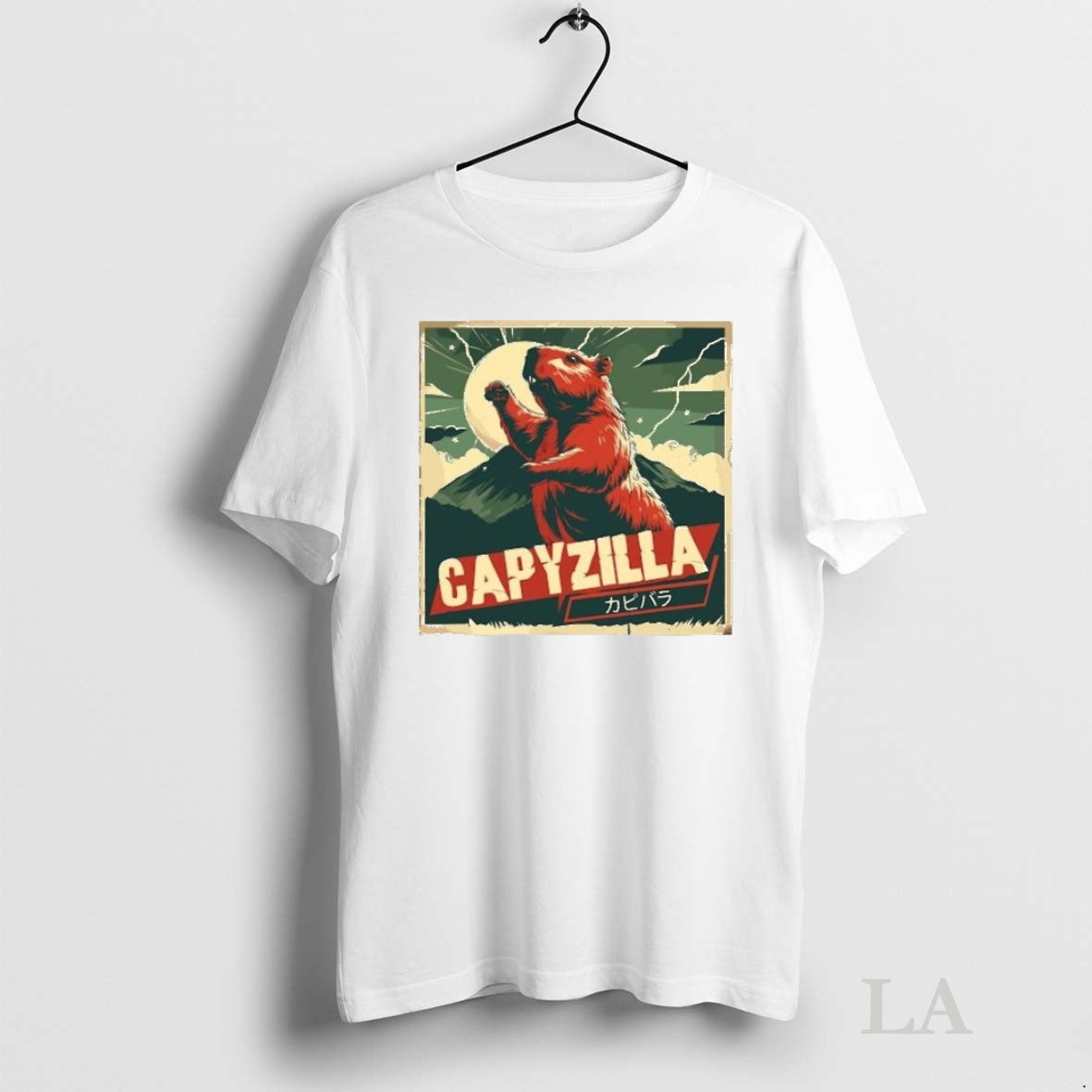 Original Capybara Funny Capybara Rodent Catzilla Tee Sweater