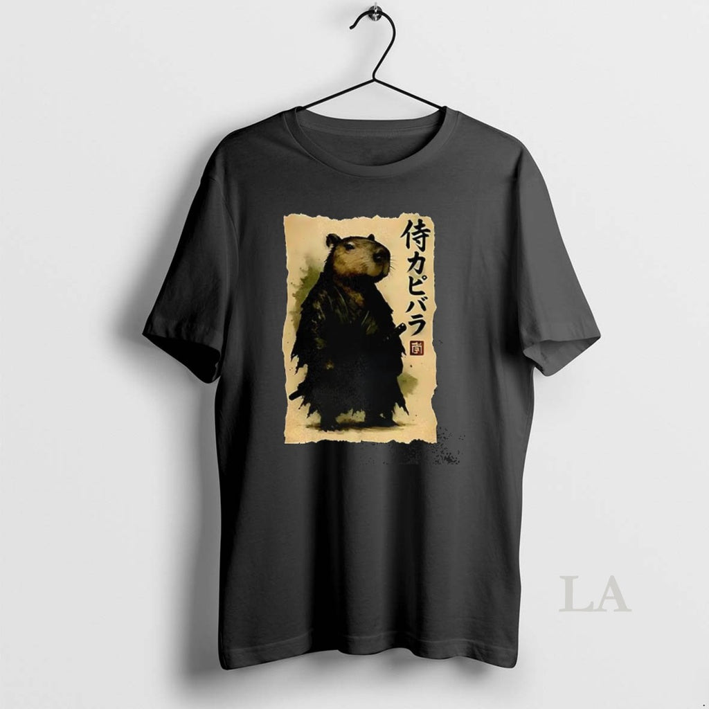 Original Capybara Samurai Japanese