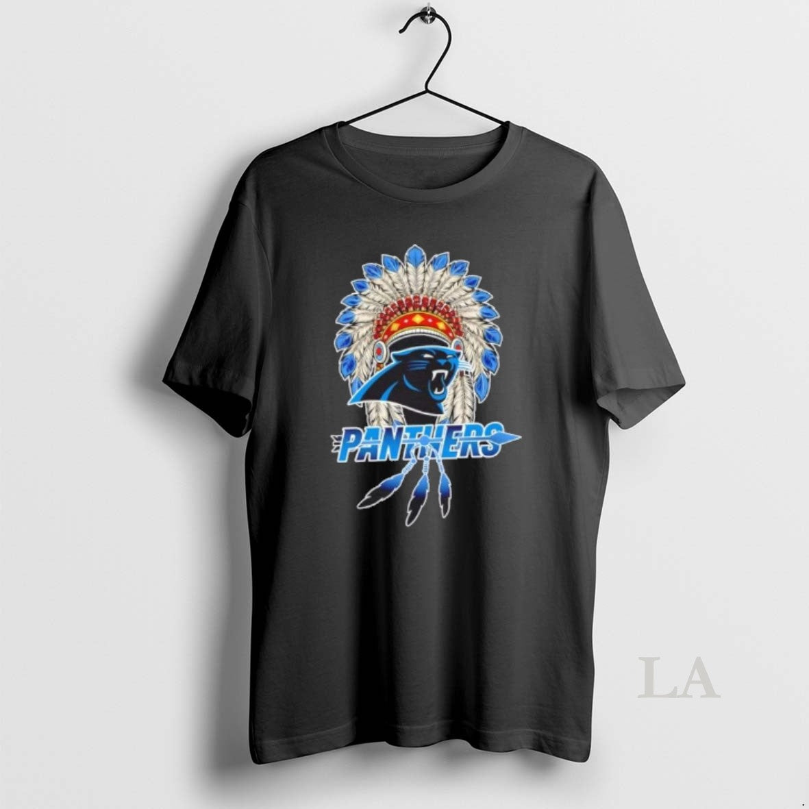 Original Carolina Panthers Football X Native American