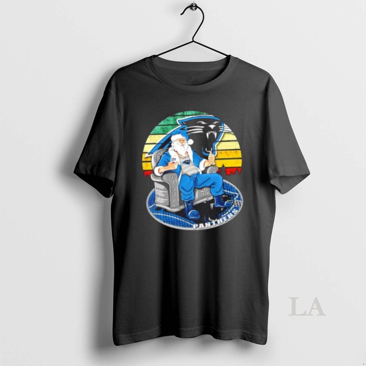 Original Carolina Panthers X Santa Claus Christmas Vintage