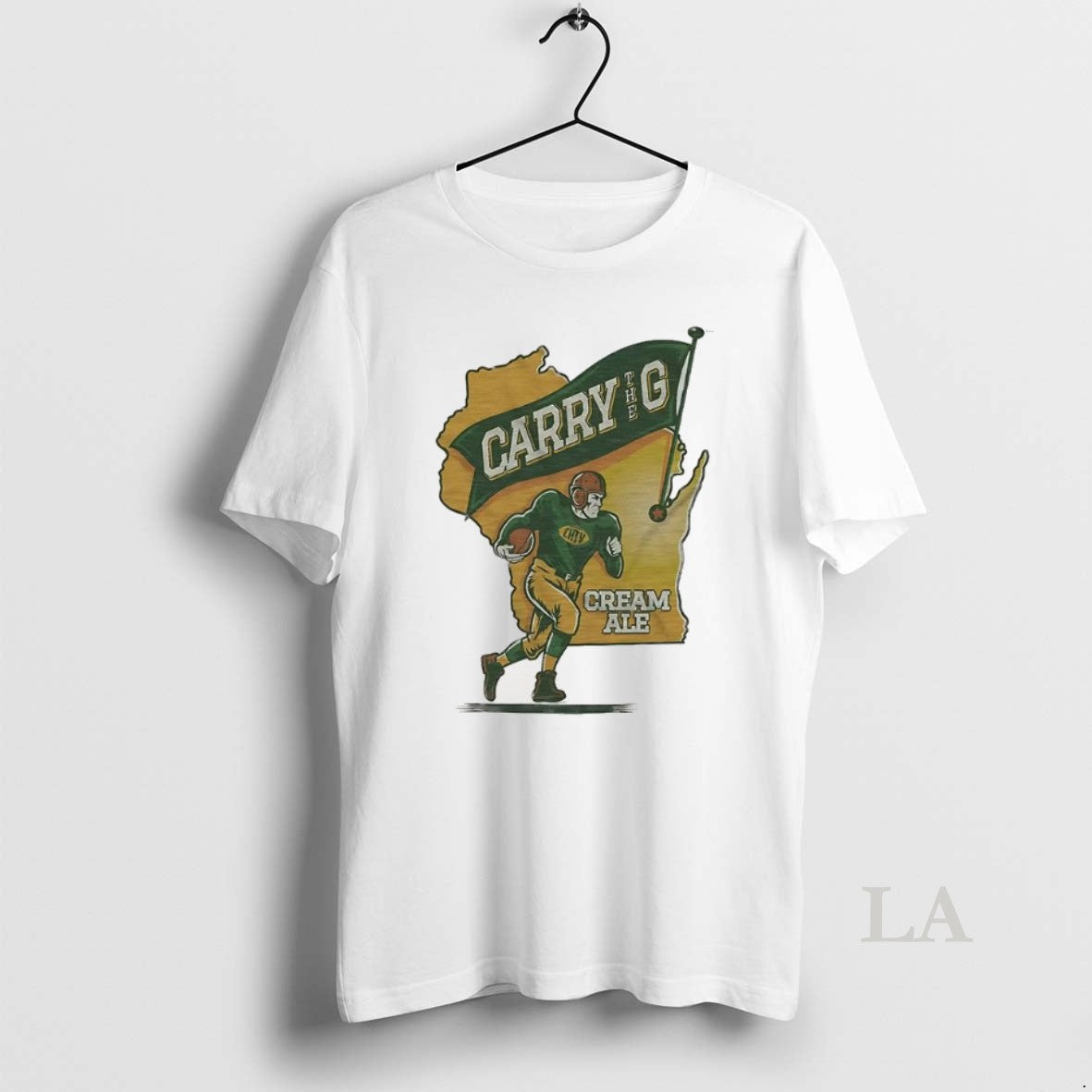 Original Carry The G 2025 Cream Ale Gathering Place Brewing Company Green Bay Packers Fans