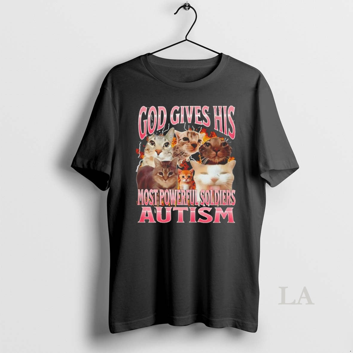Original Cats God Gives His Most Powerful Soldiers Autism