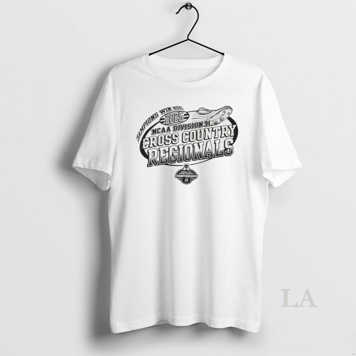 Original Champions Win Here 2025 Ncaa Division Ii Cross Country Regionals Logo