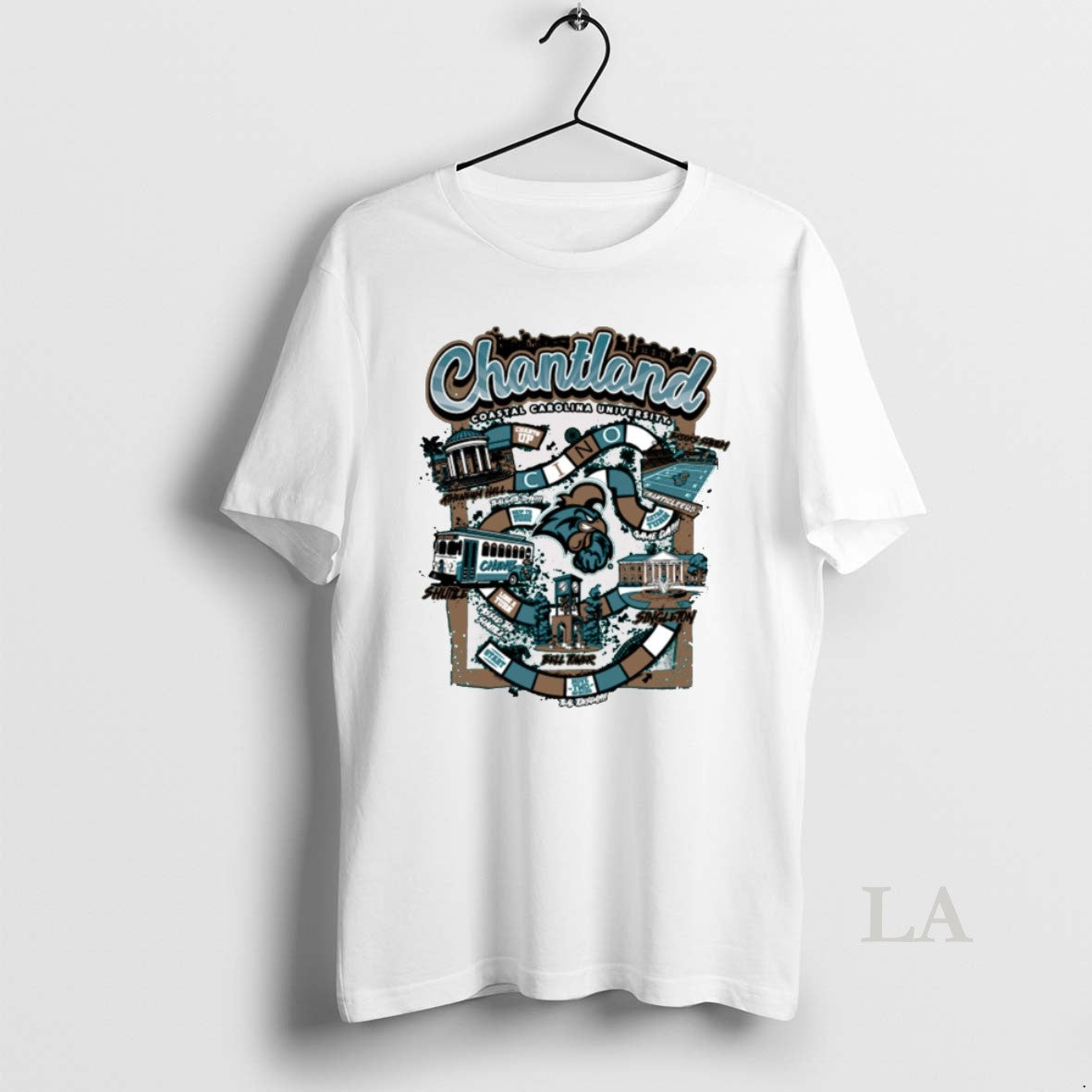 Original Chantland Coastal Carolina University Homecoming 2025 Chanticleer Mascot
