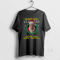 Original Charlie Hunnam Ed Gein Ugly Christmas Drinking Wine Eating These Sinful Cold Cuts