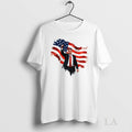 Original Charlie Kirk Patriotic Raised With American Flag 1