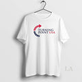 Original Charlie Kirk Turning Point Usa Trump Commemorative White