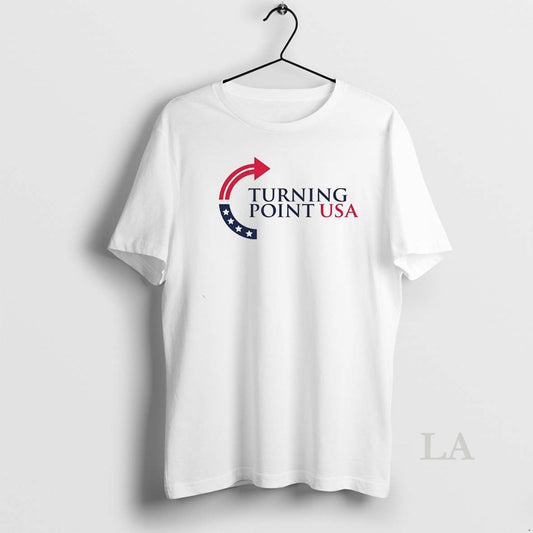 Original Charlie Kirk Turning Point Usa Trump Commemorative White