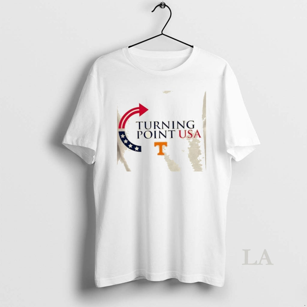 Original Charlie Kirk Turning Point Usa X University Of Tennessee Knoxville 2 Sided