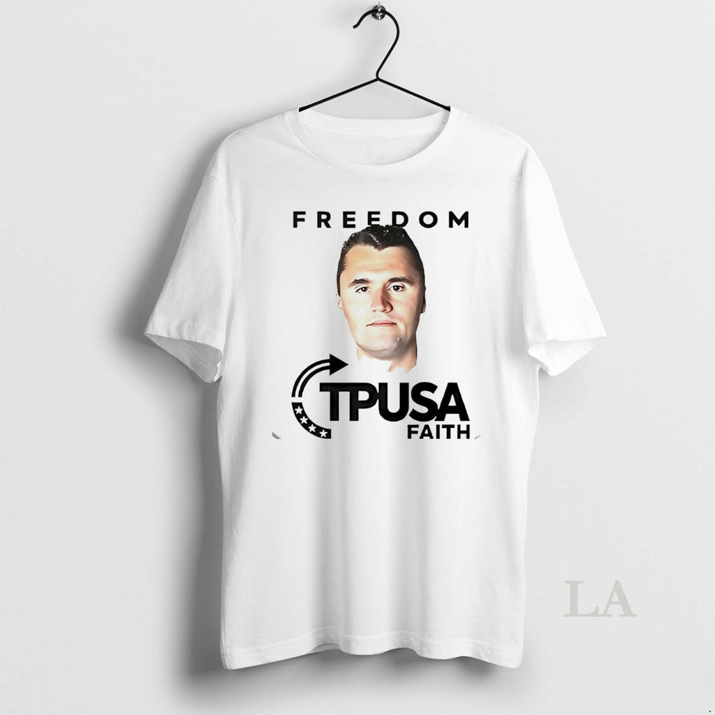 Original Charlie Kirk Freedom Tpusa Faith White
