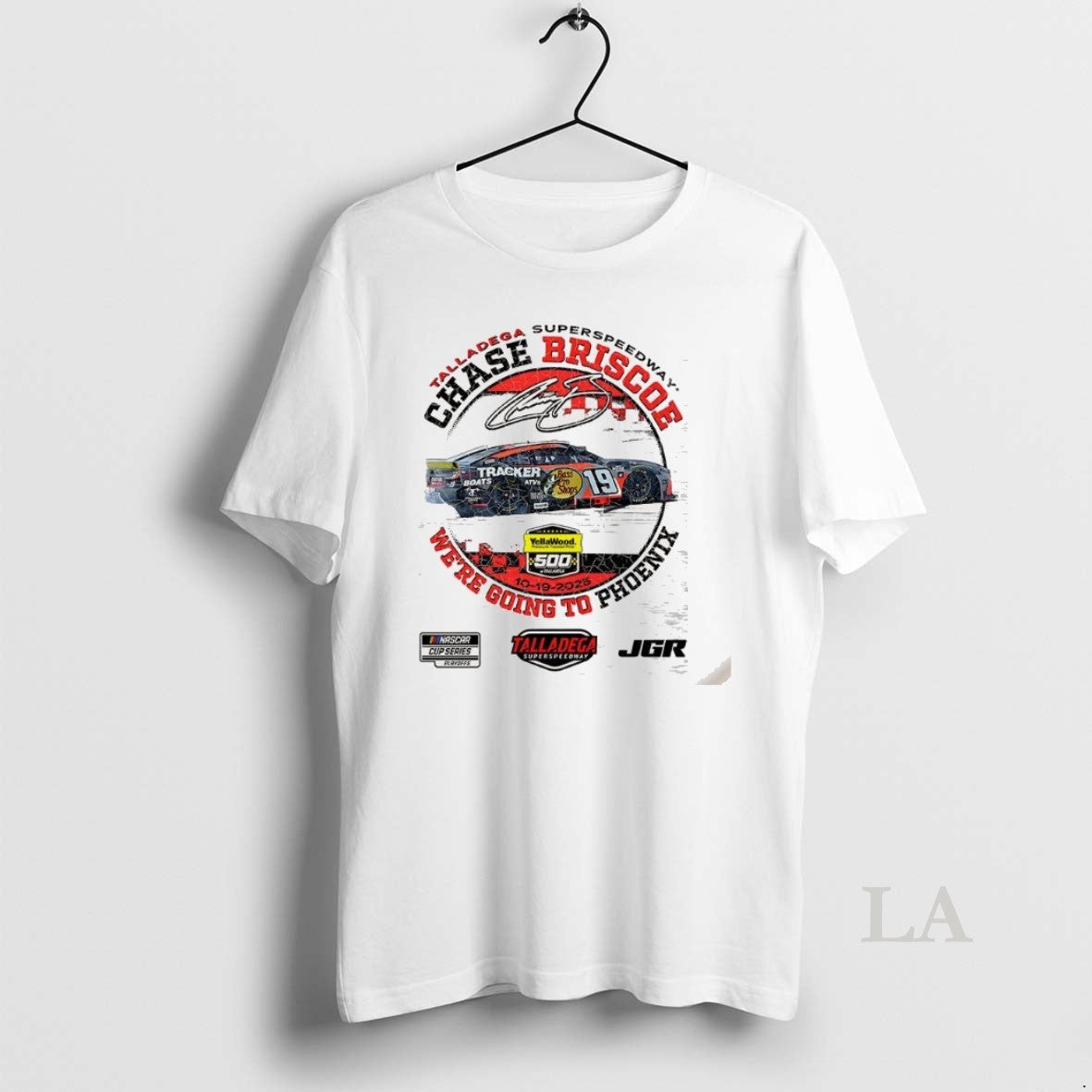 Original Chase Briscoe Checkered Flag Sports 2025 Yellawood 500 Race Winner Nascar Cup Series