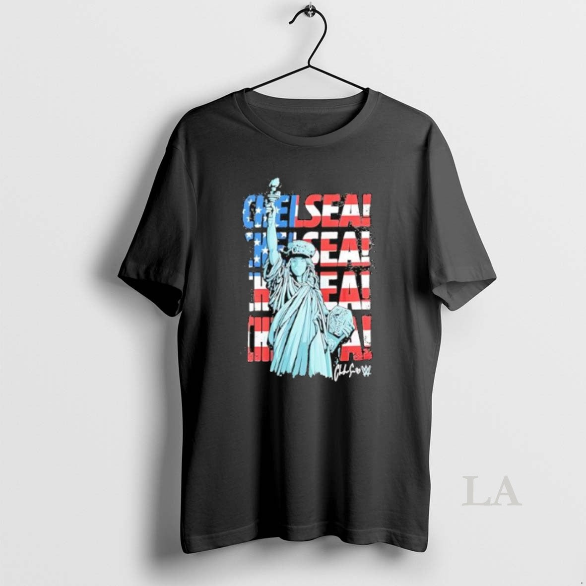 Original Chelsea Green Statue America Flag