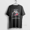 Original Chevy Pickup Truck American Flag Proud Tradition