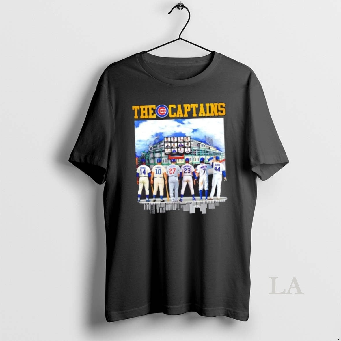 Original Chicago Cubs Stadium The Captains Legends All Time Skyline