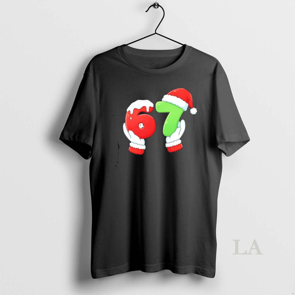 Original Christmas 67 Meme 6 7 Santa Claus Hands