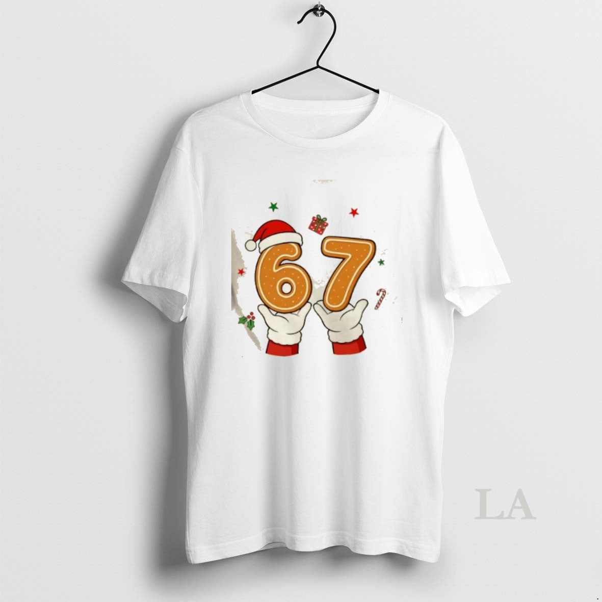 Original Christmas 67 Six Seven Cookies Santa 6 7