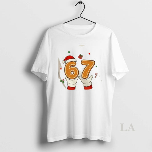 Original Christmas 67 Six Seven Cookies Santa 6 7
