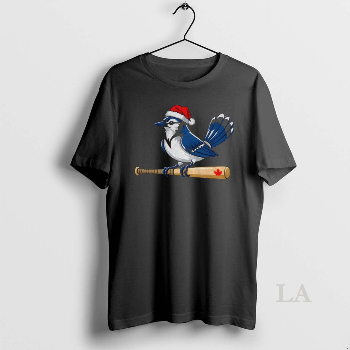 Original Christmas Blue Jay Mascot Holiday