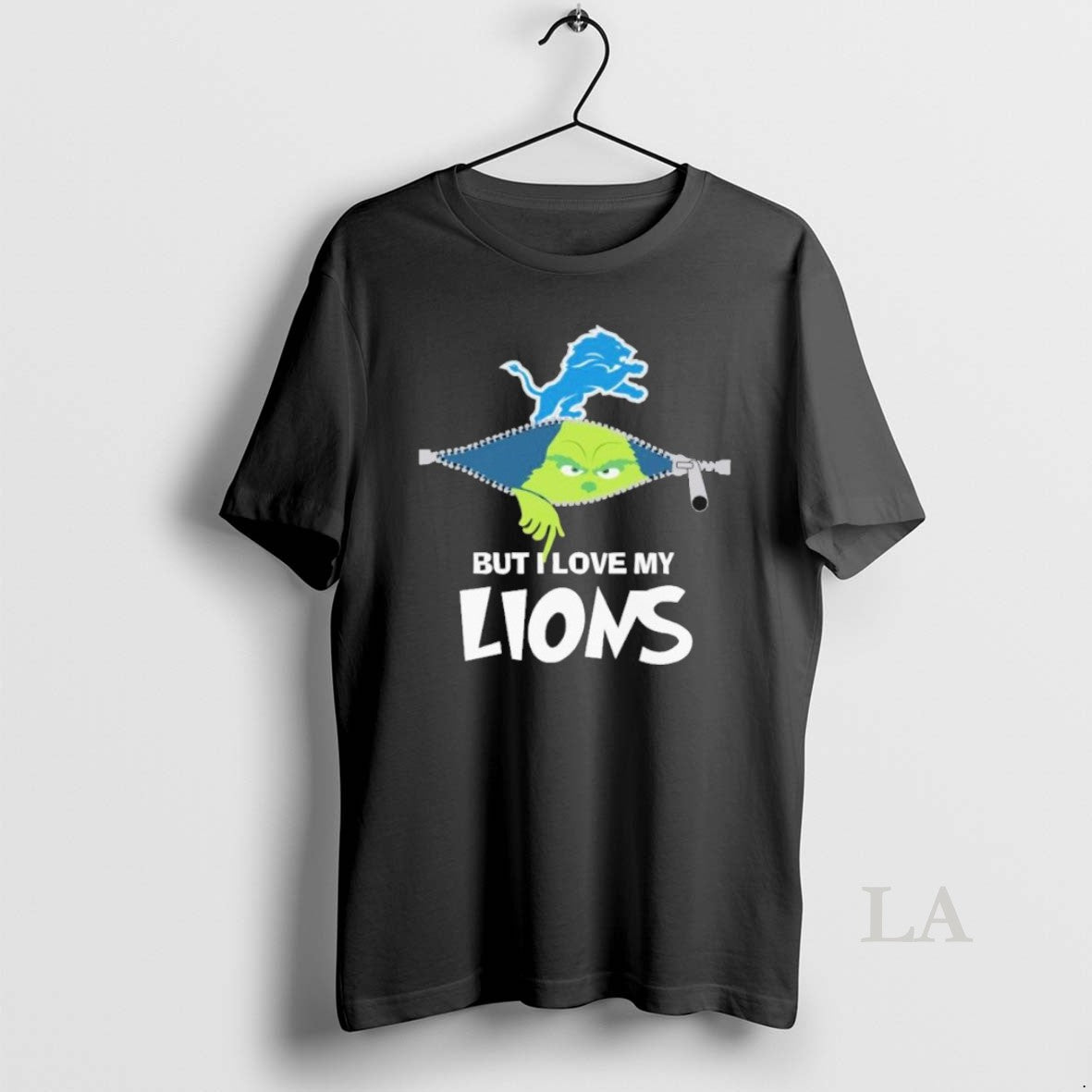 Original Christmas Grinch But I Love My Detroit Lions