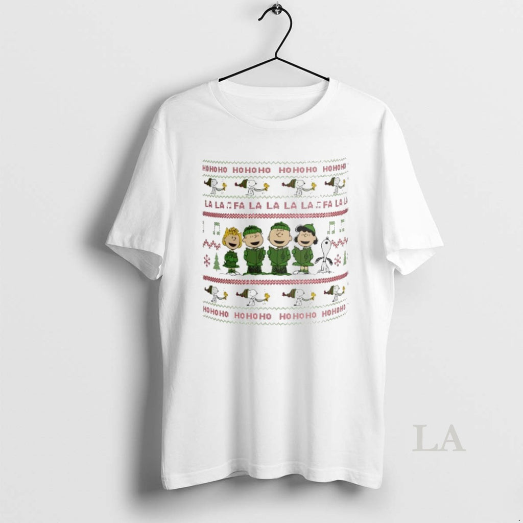 Original Christmas Peanuts Gang Holiday Choir Two Tone