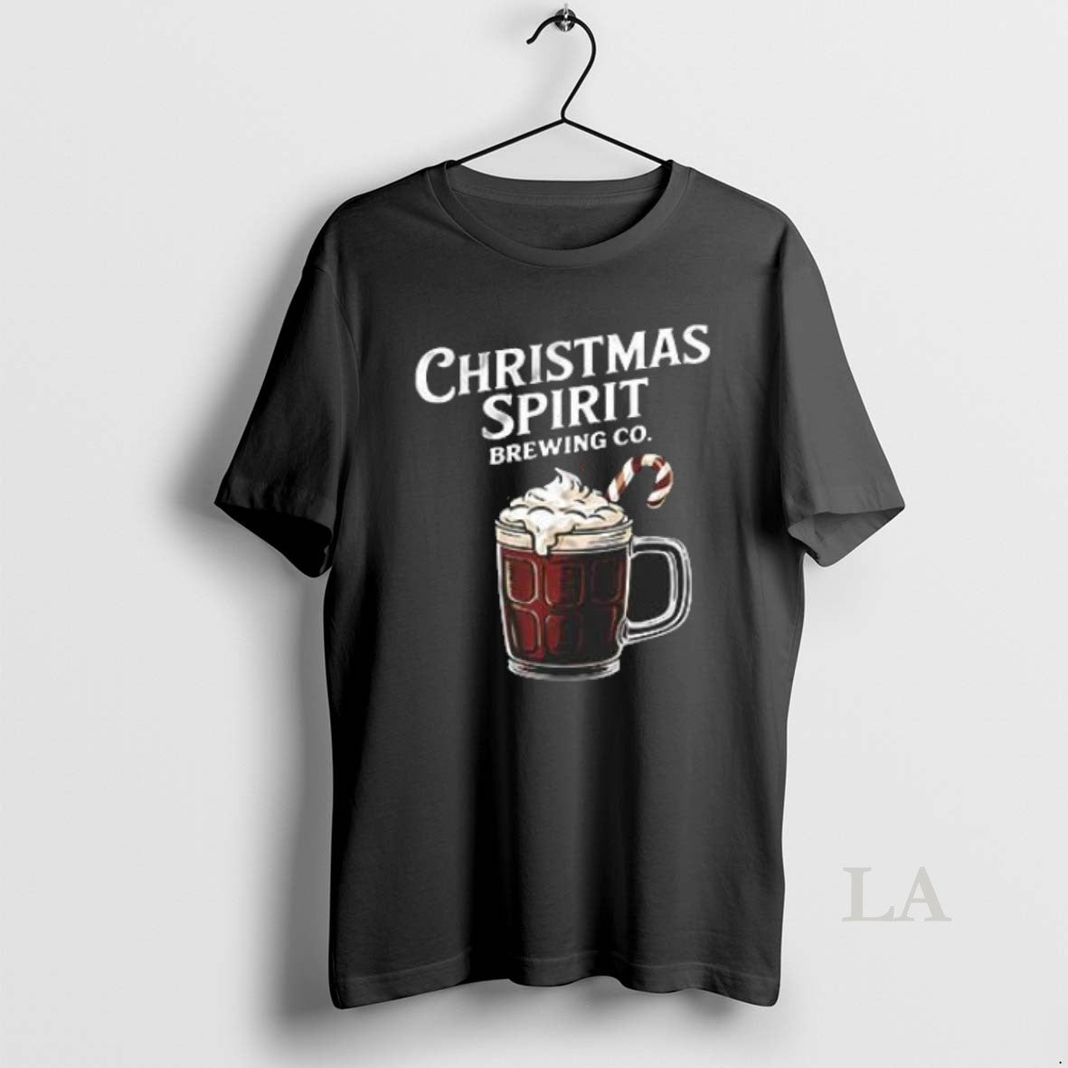 Original Christmas Spirit Hot Cocoa Graphic Retro