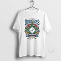 Original Christmas Tree Los Angeles Dodgers Mlb Baseball Est 1883 Merry Christmas