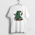 Original Christmas Tree And Cat