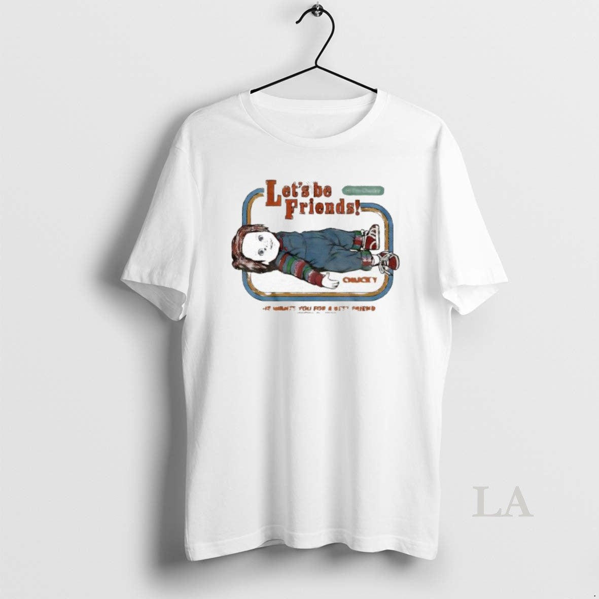 Original Chucky Lets Be Friends Graphic
