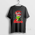 Original Cincinnati Reds Baseball Grinch Holding Helmet Christmas