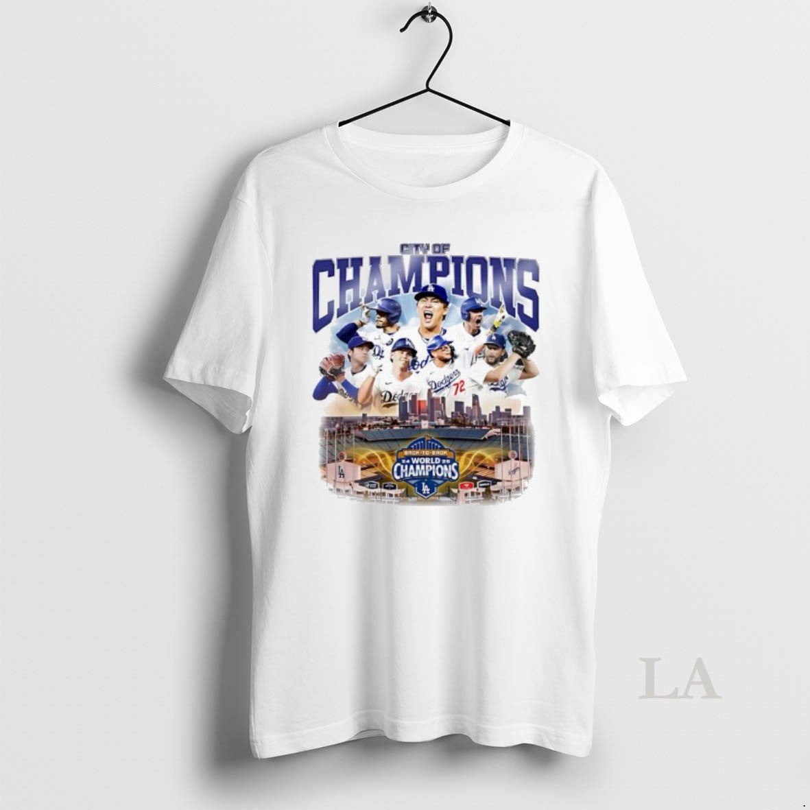 Original City Of World Champions The Los Angeles Dodgers