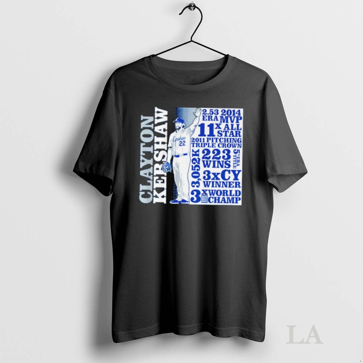 Original Clayton Kershaw Mlb Los Angeles Dodgers Goat List